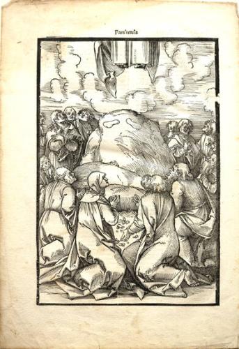 The Ascension of Christ, from Speculum Passionis Domini Nostri Ihesu Christi