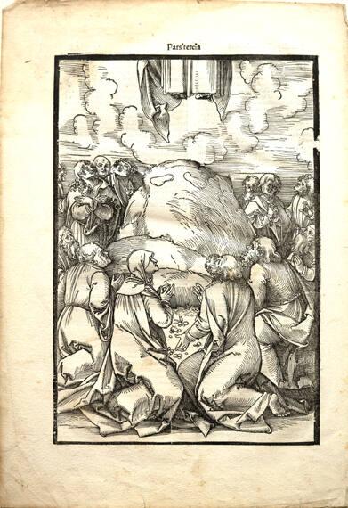 The Ascension of Christ, from Speculum Passionis Domini Nostri Ihesu Christi