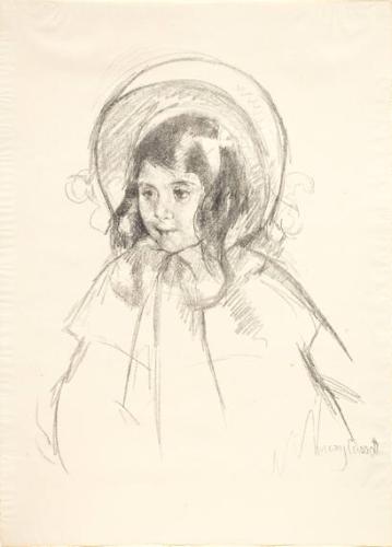 Sara Wearing Her Bonnet and Coat