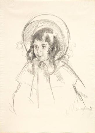 Sara Wearing Her Bonnet and Coat