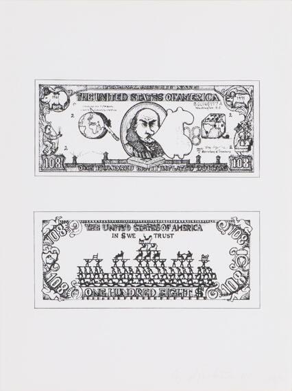 $108 bill (from The New York Collection for Stockholm portfolio)