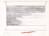 Sketch for Untitled (DSS 42), 1963 (from The New York Collection for Stockholm portfolio)