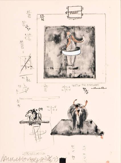 Sketch for Monogram, 1959 (from the New York Collection for Stockholm portfolio)