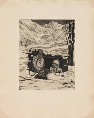 Snow Came. Mortars, Artillery, and Night Patrols Played the Dominant Part of the Fighting During Those Long, Static Winter Months.