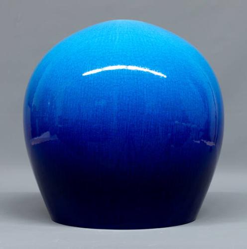 Orb-shaped sculpture