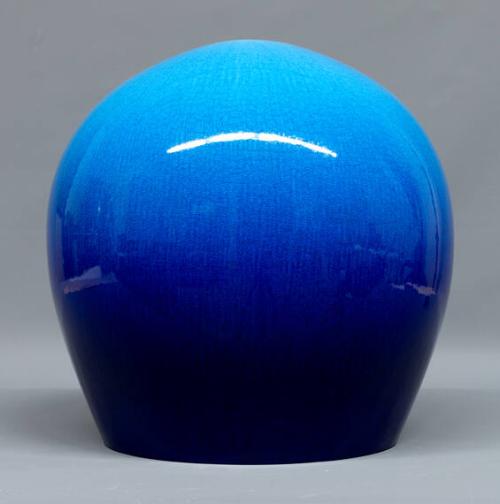 Orb-shaped sculpture
