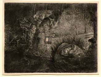 Adoration Of The Shepherds; A Night Piece