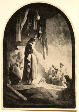 The Raising Of Lazarus:  The Larger Plate