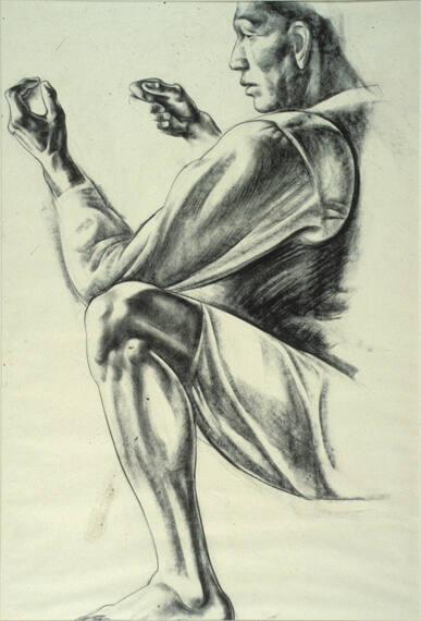 Untitled - Man Kneeling