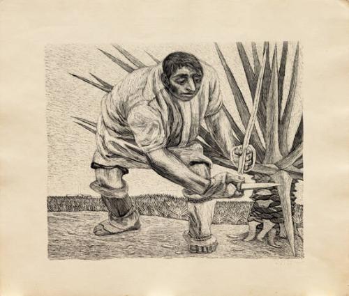 Henequenero, from the portfolio Estampas de Yucatan