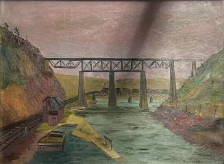 Railroad Bridge At Roundout