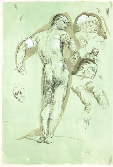 Study for 'Grandmaster Dis'