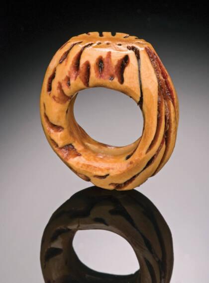Peach Pit Ring