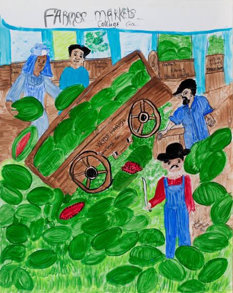 Farmers Market, Colluge, Ga.
