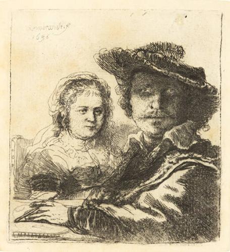 Self Portrait with Saskia