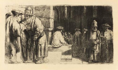 Jews In The Synagogue