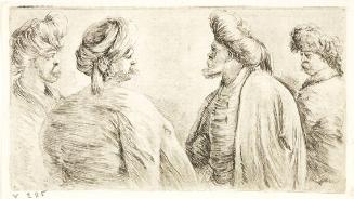 Four Turbaned Turks, Half-Length