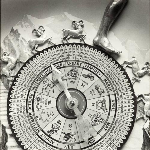 Capricorn, Collage, NY Astrology Page NY Mademoiselle Magazine
