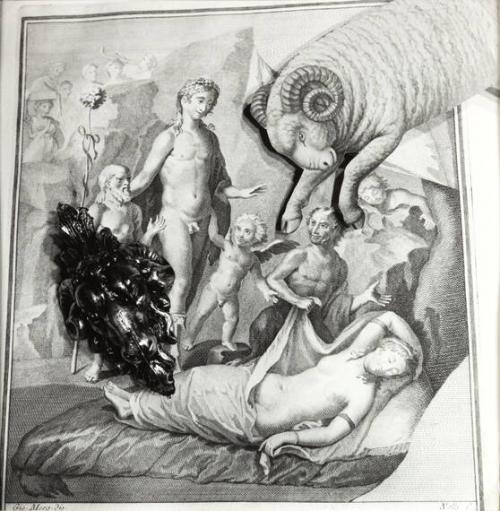 Aries, Collage, NY Astrology Page, Mademoiselle Magazine
