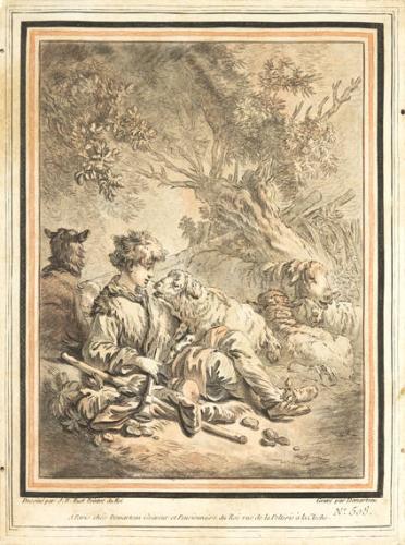 Peasant Boy with Sheep