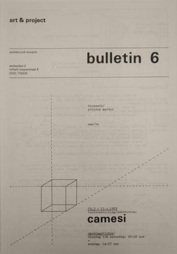 Art & Project Bulletin 6