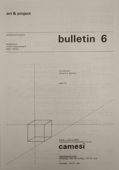 Art & Project Bulletin 6