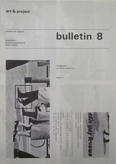 Art & Project Bulletin 8