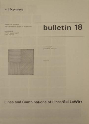 Art & Project Bulletin 18