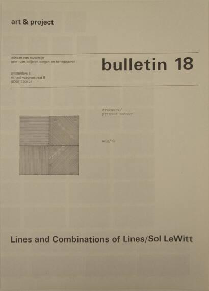 Art & Project Bulletin 18