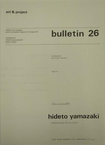 Art & Project Bulletin 26