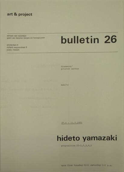 Art & Project Bulletin 26