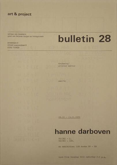 Art & Project Bulletin 28