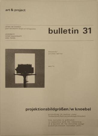 Art & Project Bulletin 31