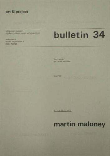 Art & Project Bulletin 34