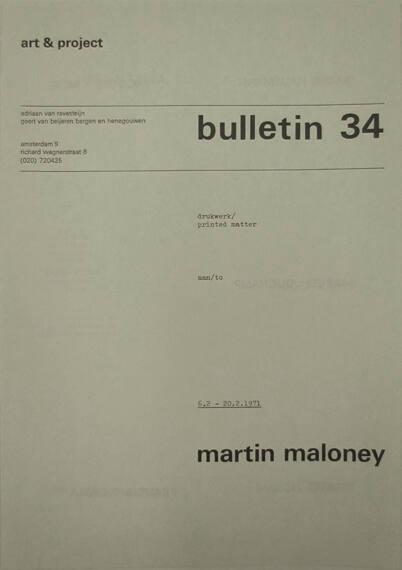 Art & Project Bulletin 34