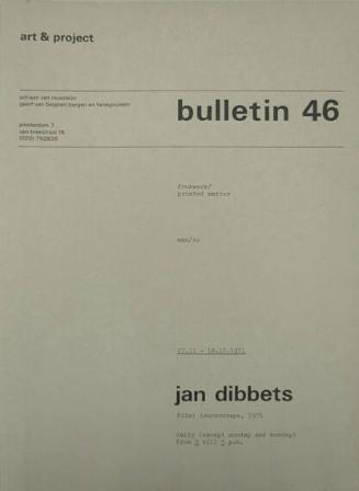 Art & Project Bulletin 46
