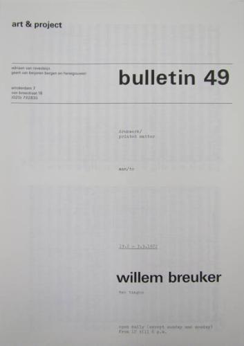 Art & Project Bulletin 49