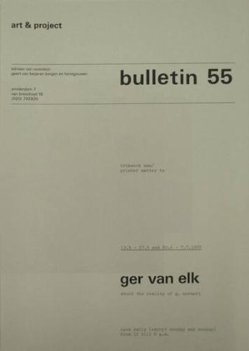 Art & Project Bulletin 55