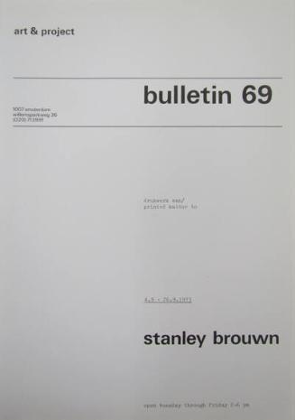 Art & Project Bulletin 69