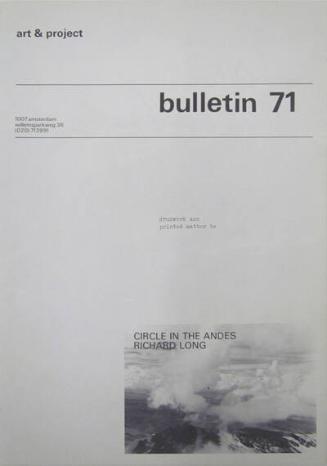 Art & Project Bulletin 71