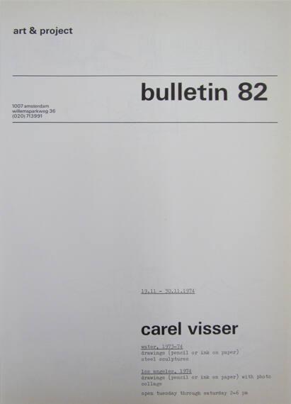 Art & Project Bulletin 82