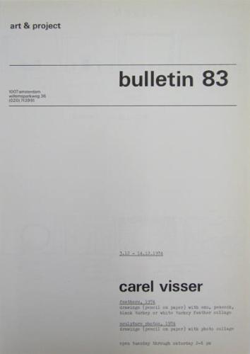 Art & Project Bulletin 83