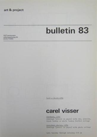 Art & Project Bulletin 83