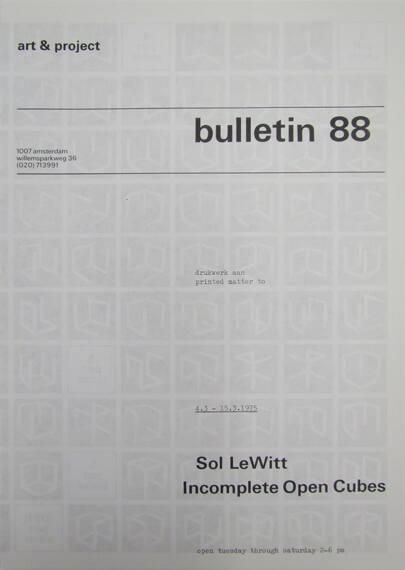 Art & Project Bulletin 88