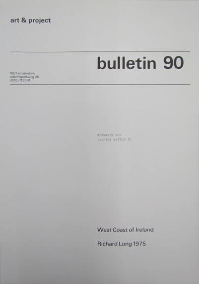 Art & Project Bulletin 90