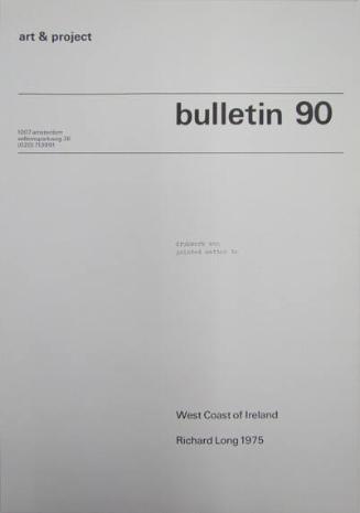 Art & Project Bulletin 90