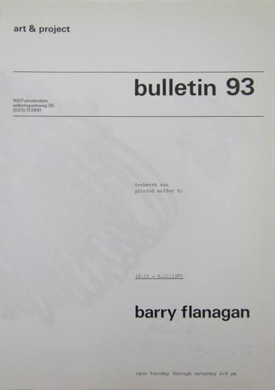 Art & Project Bulletin 93