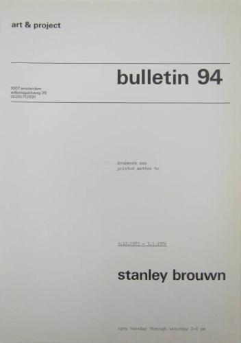 Art & Project Bulletin 94