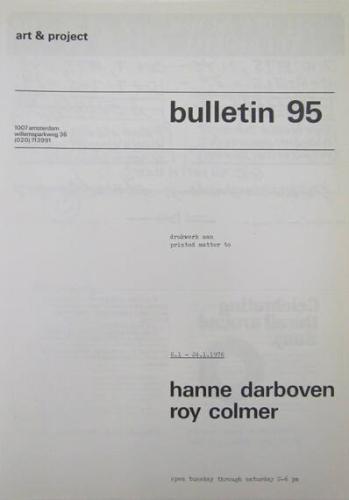 Art & Project Bulletin 95