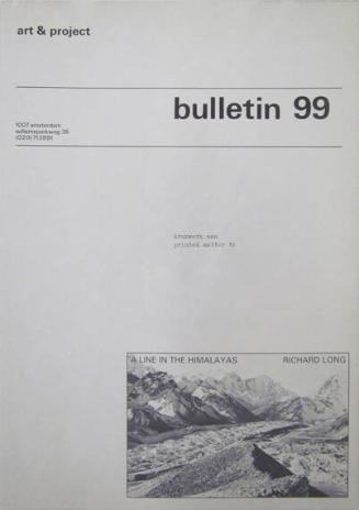 Art & Project Bulletin 99